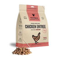 Vital Essentials Chicken Entree Mini Nibs Freeze Dried Raw Food For Dog