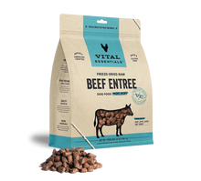 Vital Essentials Beef Entree Mini Nibs Freeze Dried Raw Food For Dog