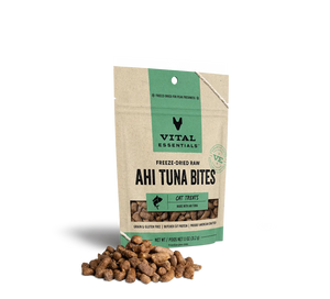 Vital Essentials Ahi Tuna Bites Freeze Dried Treats For Cat