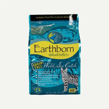 Earthborn Holistic Wild Sea Catch Salmon Whiting Meal Grain Free Dry Food For Cats