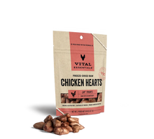 Vital Essentials Chicken Hearts Freeze Dried Treats For Cat
