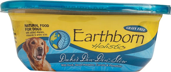 Earthborn Holistic Dukes Din Din Duck Grain Free Wet Food For Dogs