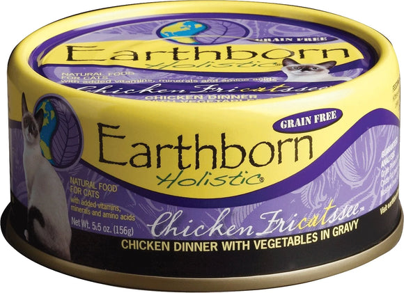 Earthborn Holistic Chicken Fricatssee Grain Free Wet Food For Cats