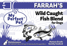 My Perfect Pet Farrahs Wild Caught Salmon Tuna Fish Grain Free Frozen Cooked Food For Dogs