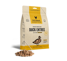 Vital Essentials Duck Entree Mini Nibs Freeze Dried Raw Food For Cat