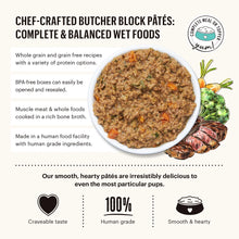 The Honest Kitchen Butcher Block Pate All Life Stage Turkey Duck & Root Veggies Grain Free Wet Dog Food