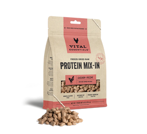 Vital Essentials Protein Mix In Chicken Recipe Mini Nibs Topper Freeze Dried Raw Food For Dog
