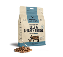 Vital Essentials Beef And Chicken Entree Mini Nibs Freeze Dried Raw Food For Cat