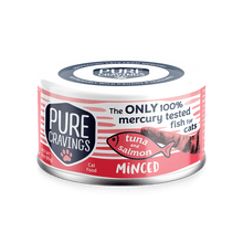 Pure Cravings Minced Tuna & Salmon Grain-Free Wet Food for Cats