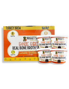 Nugget's Frozen Turkey Bone Brothsicles for Dogs