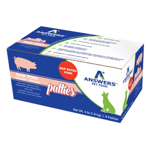 Answers Detailed Pork Formula Patties Frozen Raw Food For Dogs