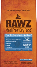 Rawz Meal Free Salmon Chicken And Whitefish Grain Free Dehydrated Dry Food For Dogs