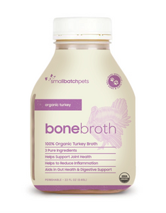 Smallbatch Organic Turkey Frozen Bone Broth Food For Dogs And Cats