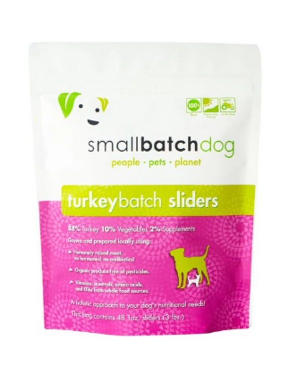 Smallbatch Turkey Batch Grain Free Frozen Food For Dogs