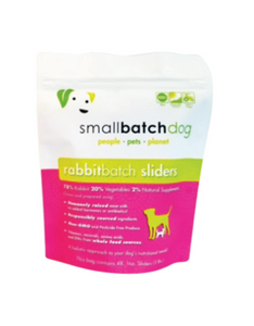 Smallbatch Rabbit Batch Grain Free Frozen Raw Food For Dogs