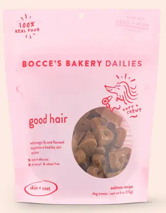 Bocce’s Bakery Good Hair Soft Chewy Treats For Dogs