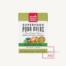 The Honest Kitchen Superfood Pour Overs Chicken Stew With Veggies Dog Food Topper