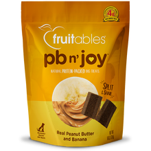 Fruitables Pb N Joy Bars Real Peanut Butter & Banana Grain Free Dog Treats