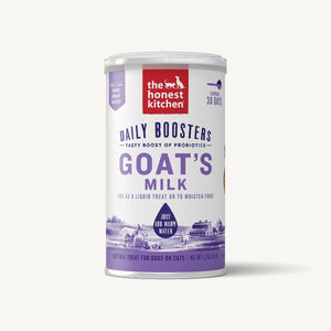 The Honest Kitchen Daily Boosters All Life Stage Instant Goat's Milk with Probiotics for Dogs & Cats