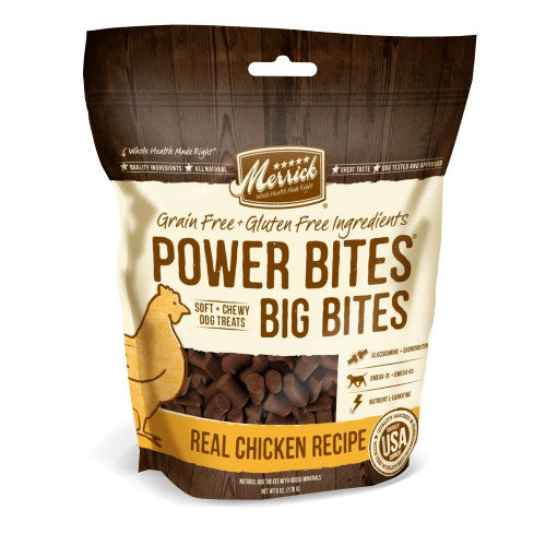 Merrick Chicken Big Bites Grain Free Dog Treats