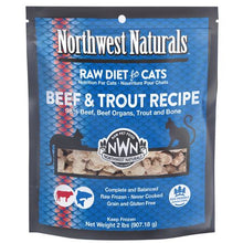 Northwest Naturals Beef Trout Grain Free Nibbles Freeze Dried Raw Food For Cats