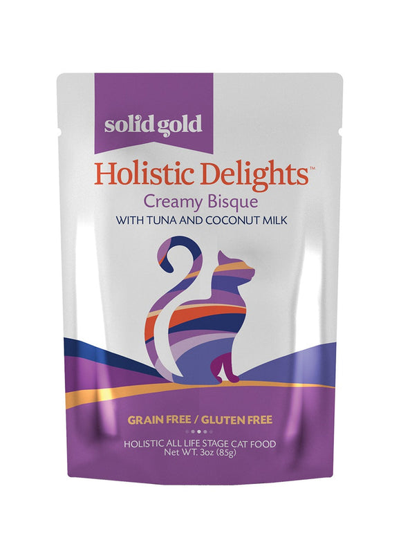 Solid Gold Holistic Delight Creamy Bisque Tuna And Coconut Milk Grain Free Wet Cat Food