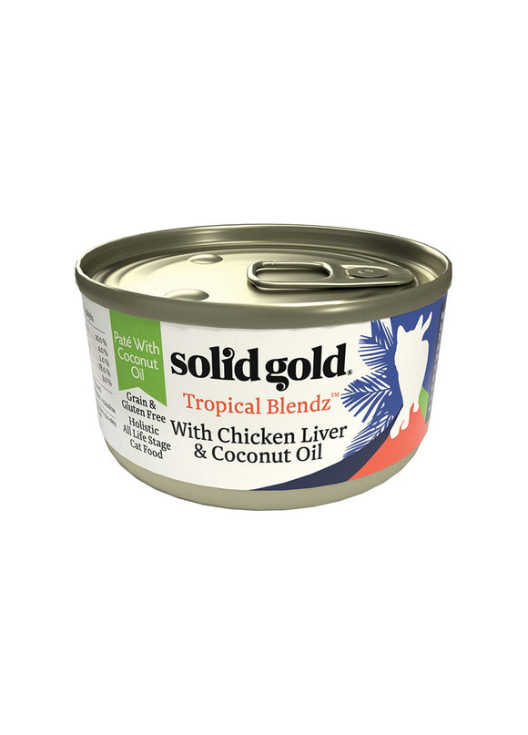 Solid Gold Tropical Blendz With Chicken Liver Coconut Pate Wet Cat Food