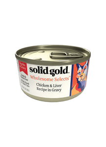 Solid Gold Wholesome Selects Chicken & Liver in Gravy Cat