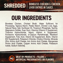 Wellness Core Signature Selects Shredded Boneless Chicken & Chicken Liver Entree in Sauce Grain Free Canned Cat Food