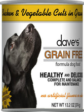 Dave’s Chicken & Vegetable Cuts In Gravy Grain Free Wet Dog Food