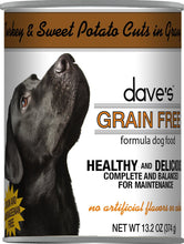 Dave’s Turkey & Sweet Potato Cuts In Gravy Grain Free Wet Dog Food