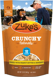 Zuke's Crunchy Naturals Peanut Butter & Banana Grain Incluisve Dog Treat