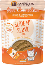 Weruva Slide N' Serve Love Connection Chicken & Salmon Dinner In A Hydrating Puree Grain Free Wet Cat Food