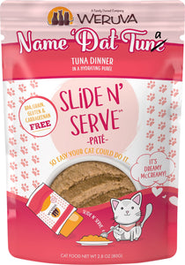 Weruva Slide N' Serve Name Dat Tuna Tuna Dinner In A Hydrating Puree Grain Free Cat Wet Food
