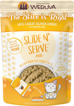 Weruva Slide N' Serve The Slice Is Right Wild Caught Salmon Dinner In A Hydrating Puree Grain Free Wet Cat Food