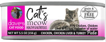 Dave’s Naturally Healthy 95% Chicken, Chicken Liver & Turkey Wet Cat Food