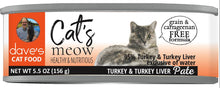 Dave’s Naturally Healthy 95% Turkey, Turkey Liver Wet Cat Food