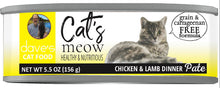 Dave’s Naturally Healthy Chicken & Lamb Dinner Pate Wet Cat Food