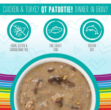 Weruva Cat Bff Omg Qt Patootie! Chicken & Turkey Dinner In Gravy Grain Free Wet Cat Food