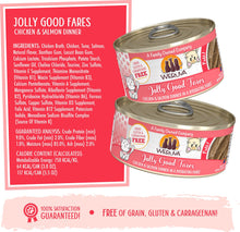 Weruva Classic Cat Jolly Good Fares Chicken & Salmon Dinner In A Hydrating Puree Wet Cat Food