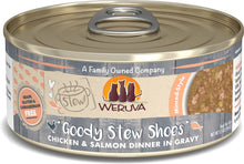 Weruva Classic Cat Goody Stew Shoes Chicken & Salmon Dinner In Gravy Wet Cat Food