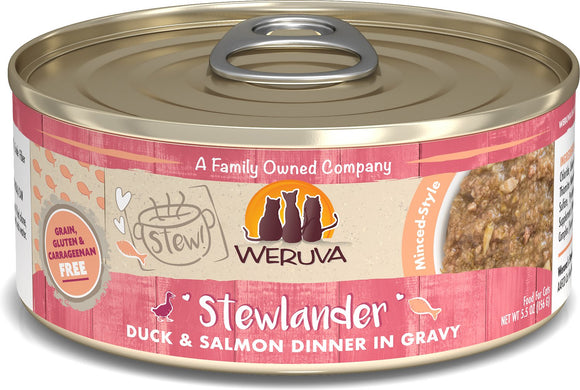 Weruva Classic Cat Stewlander Duck & Salmon In Gravy Stew Wet Cat Food
