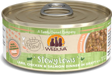 Weruva Classic Cat Stewy Lewis Lamb, Chicken & Salmon In Gravy Wet Cat Food