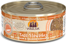 Weruva Classic Cat Taco Stewsday Beef, Chicken & Salmon In Gravy Wet Cat Food