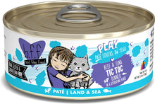 Weruva Cat BFF Play Pate Lovers Beef & Tuna Tic Toc Dinner In A Hydrating Puree Wet Cat Food