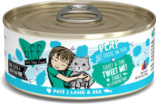 Weruva Cat BFF Play Pate Lovers Turkey & Tuna Tweet Me Dinner In A Hydrating Puree Wet Cat Food