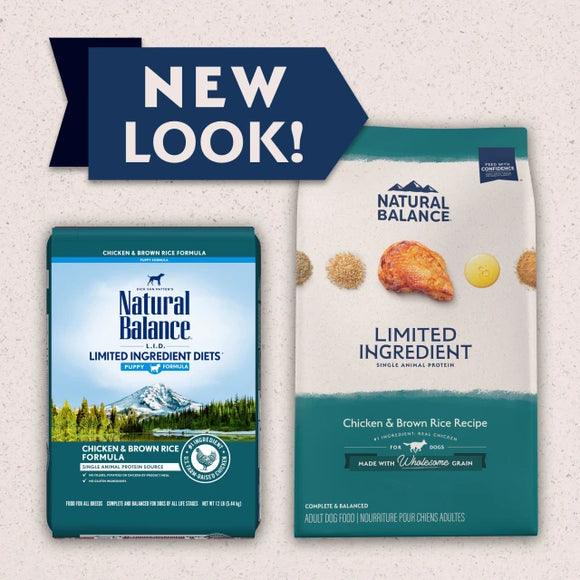Natural Balance Limited Ingredient Chicken & Brown Rice Recipe Gluten Free Dry Dog Food