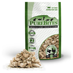 PureBites Chicken & Catnip Grain Free Freeze Dried Raw Cat Treats