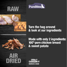PureBites Chicken & Sweet Potato Grain Free Air Dried Jerky Dog Treats