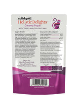Solid Gold Holistic Delight Creamy Bisque Turkey And Coconut Milk Grain Free Wet Cat Food